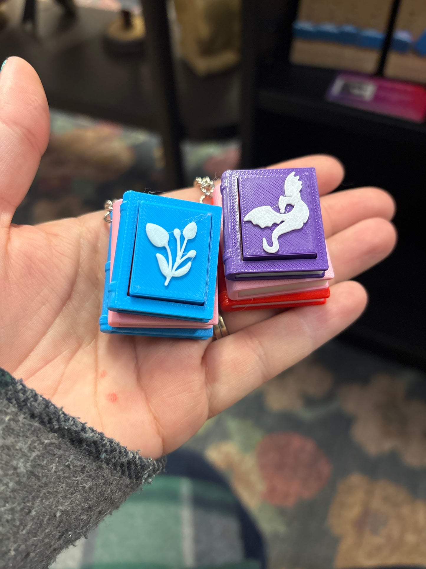 Book Fidget Keychain