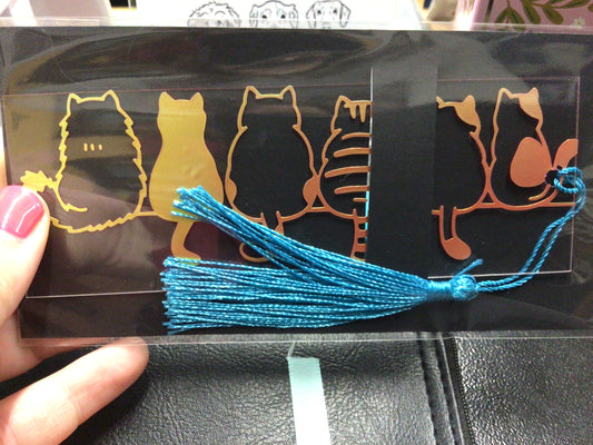 Cat Tails Bookmark