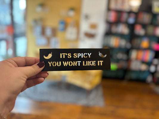 It’s Spicy bookmark