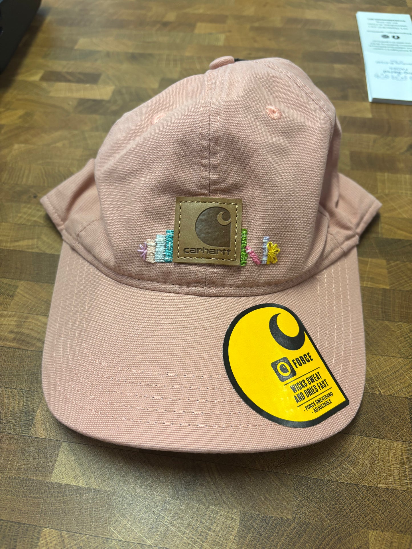 Hand embroidered hats