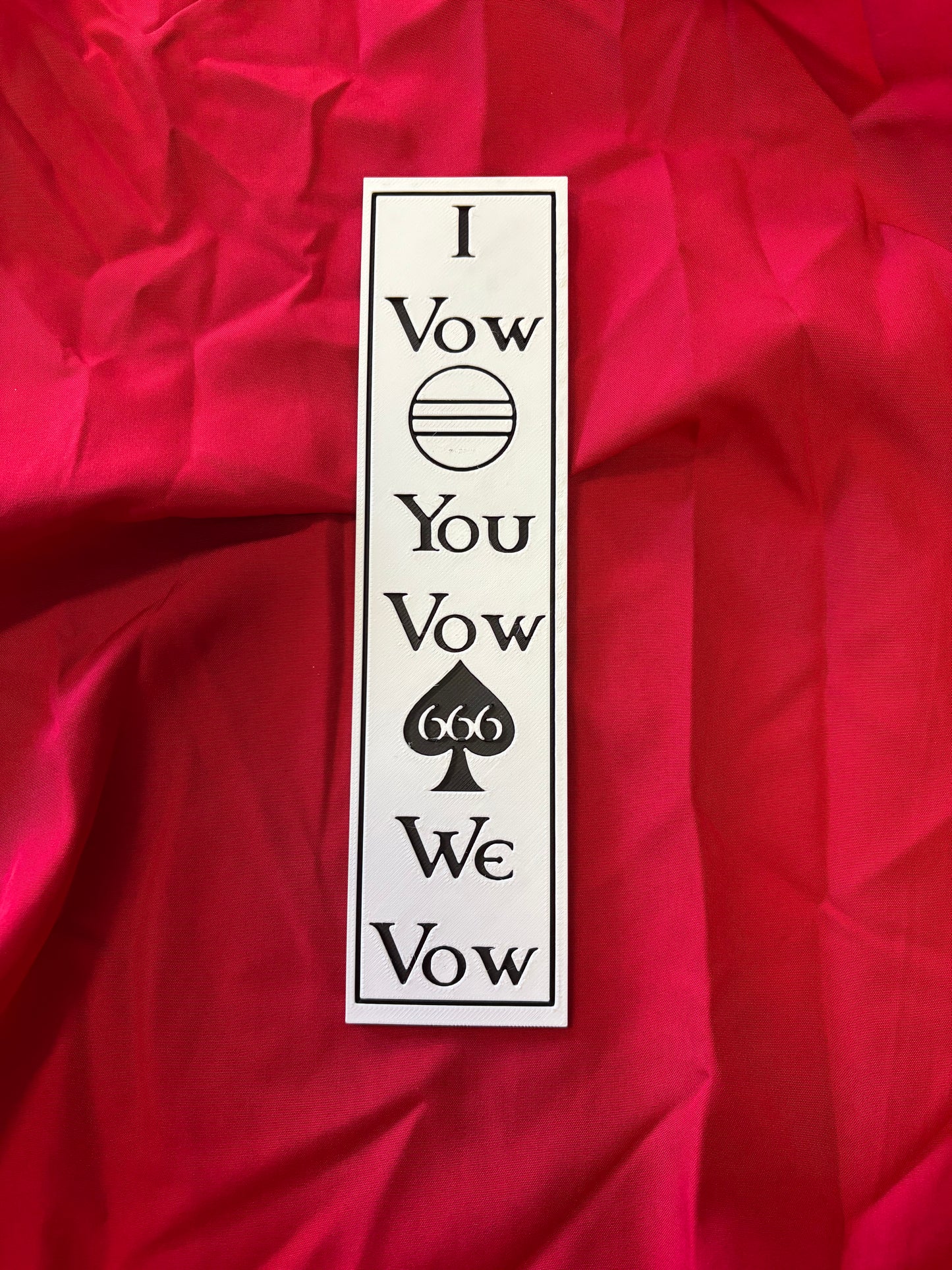 I Vow bookmark