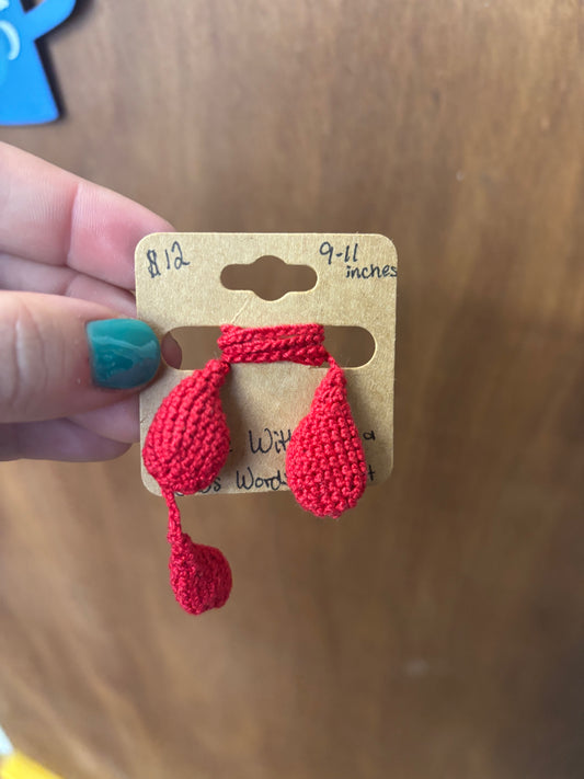 Blood drips bookmark