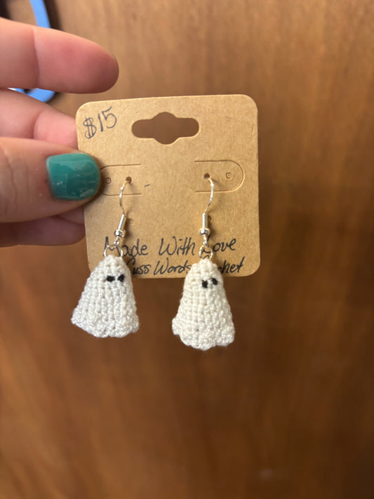 Ghost earrings