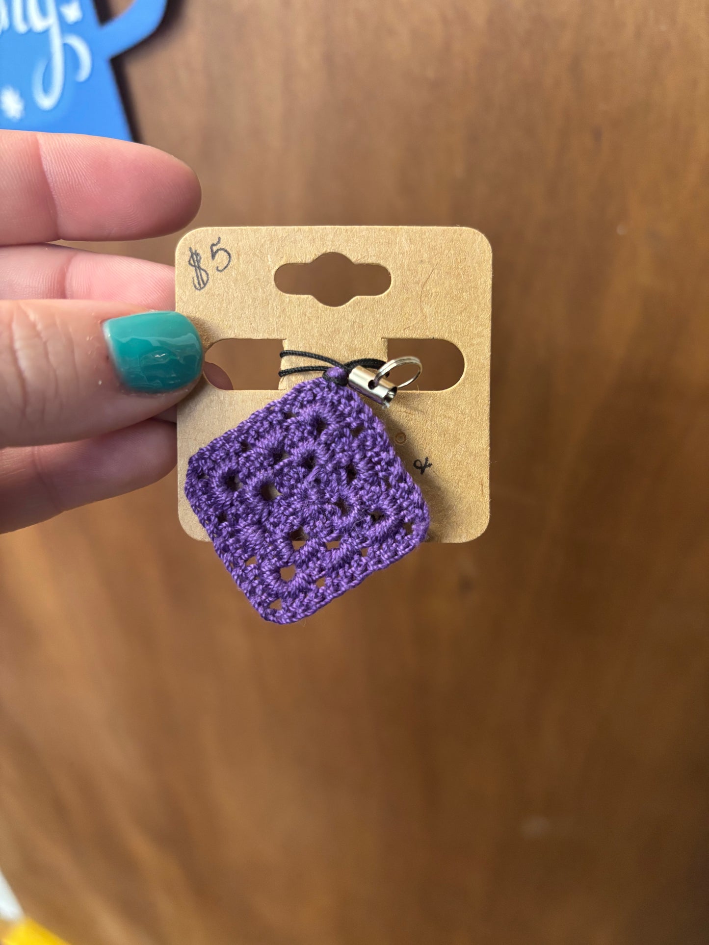 Granny Square keychains