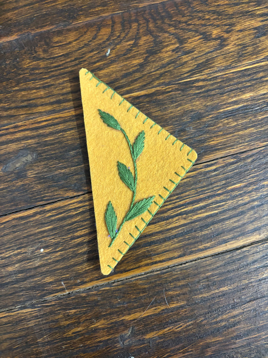 Vine corner bookmark