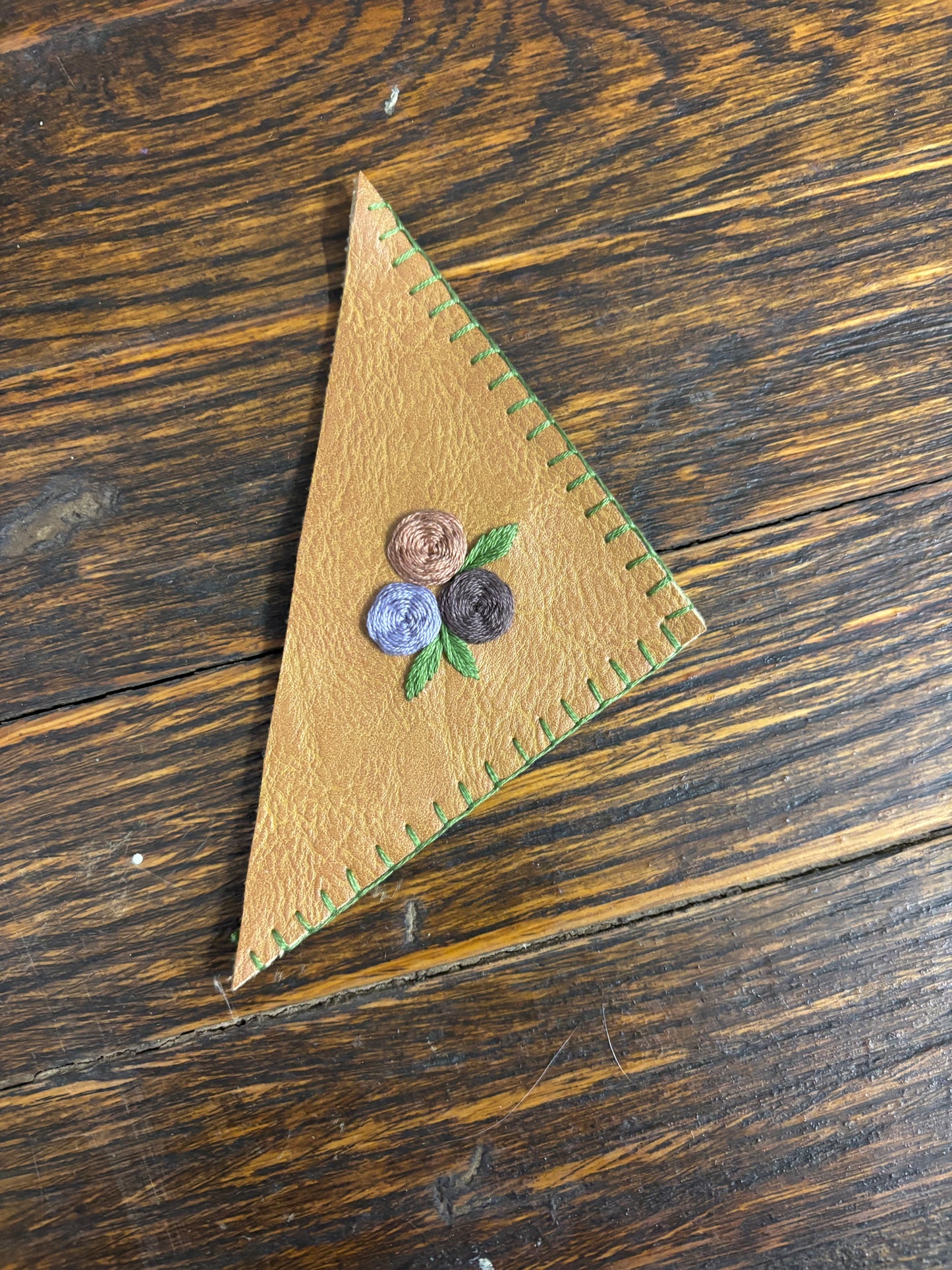 Flower Bouquet corner bookmark