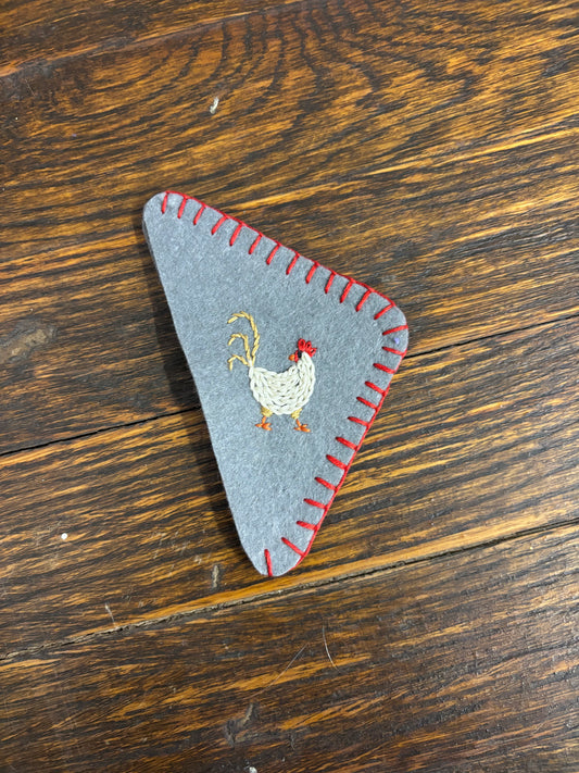 Chicken corner bookmark