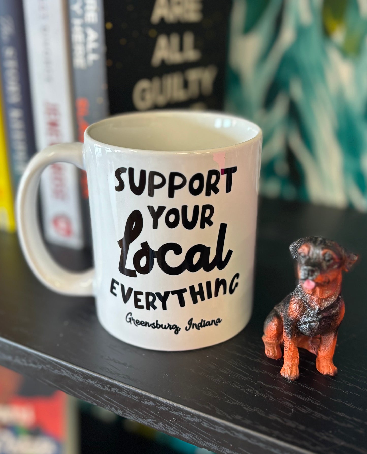 Support Your Local Everything Mug - Black