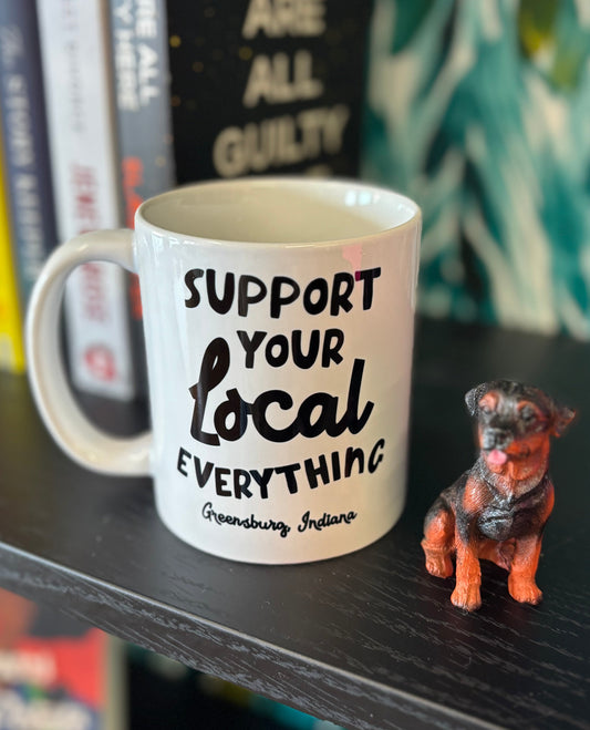 Support Your Local Everything Mug - Black