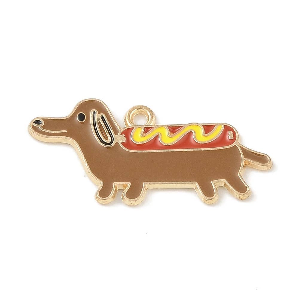 Wiener Dog Kindle Charm | USB-C Dust Plug