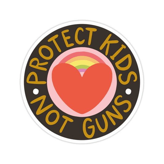 Protect Kids Not Guns Vinyl Sticker