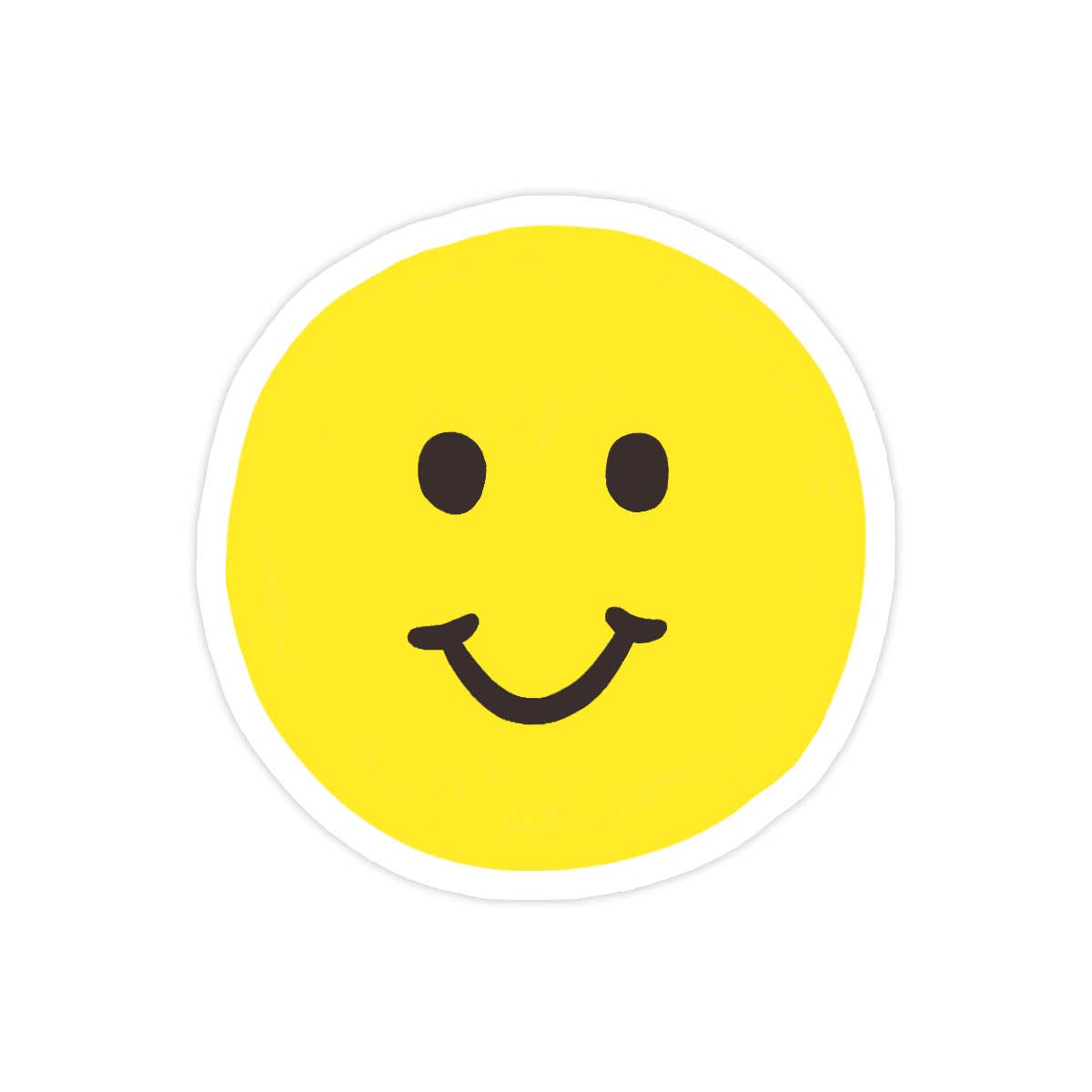 Smile Face Vinyl Sticker - Back to School