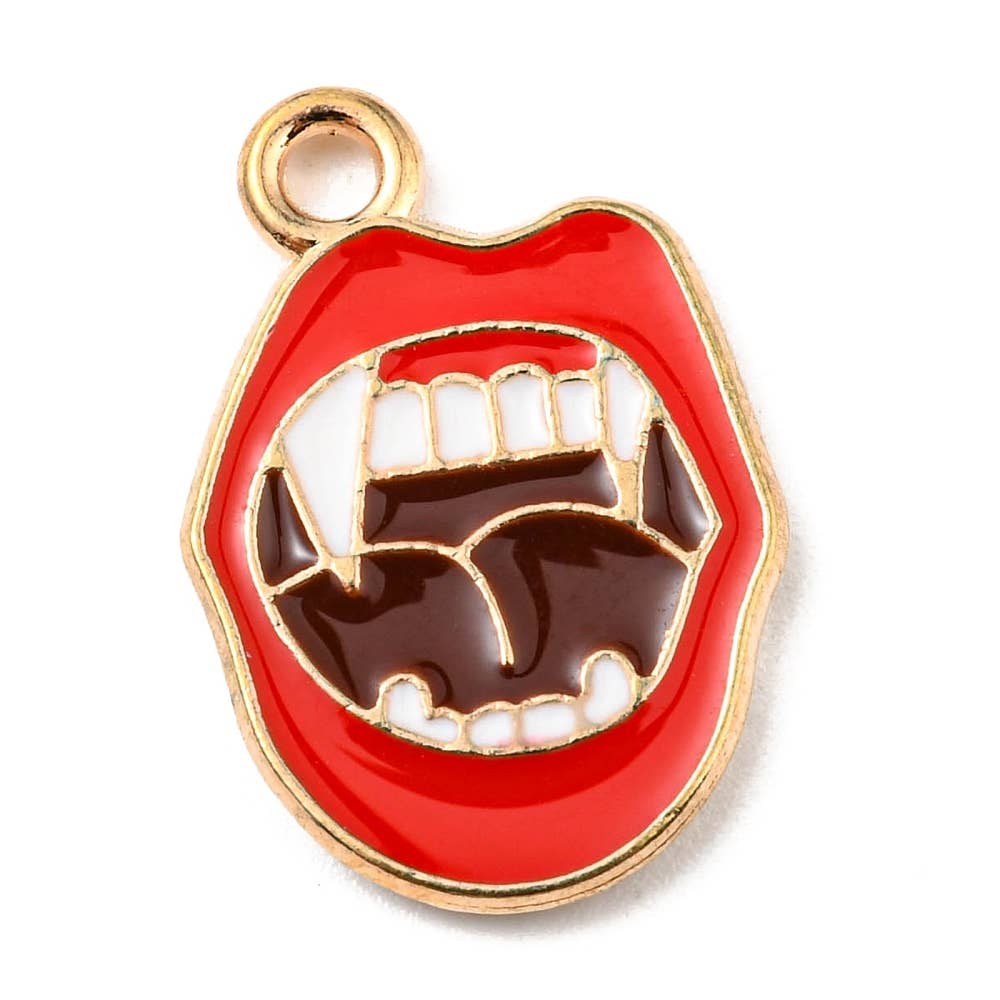 Vampire Teeth Kindle Charm | USB-C Dust Plug