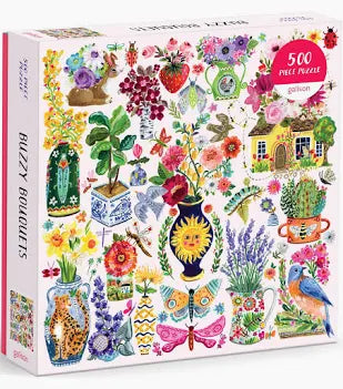 Buzzy Bouquets - 500 pc puzzle