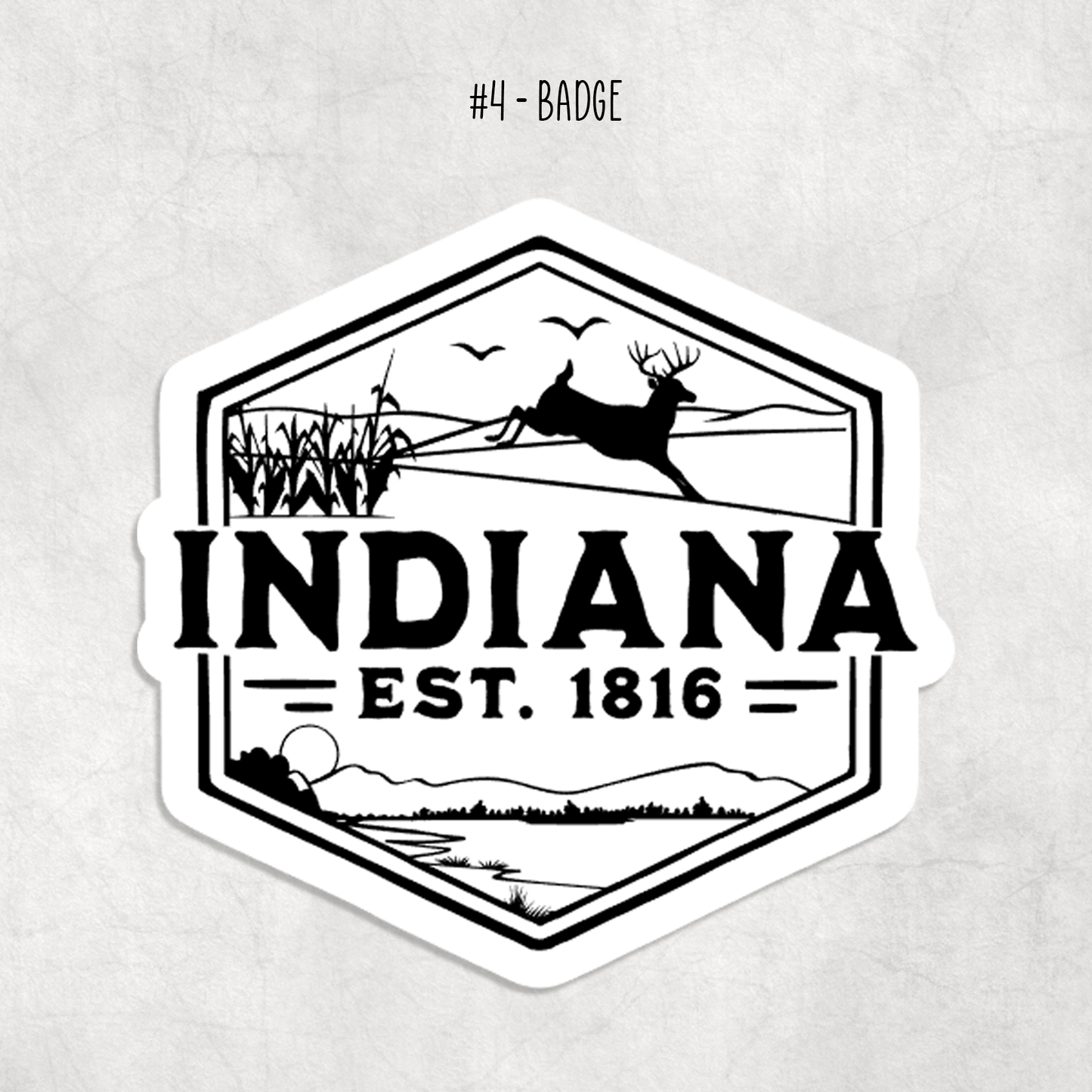 Indiana Stickers
