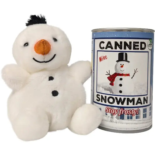 Canned Snowman