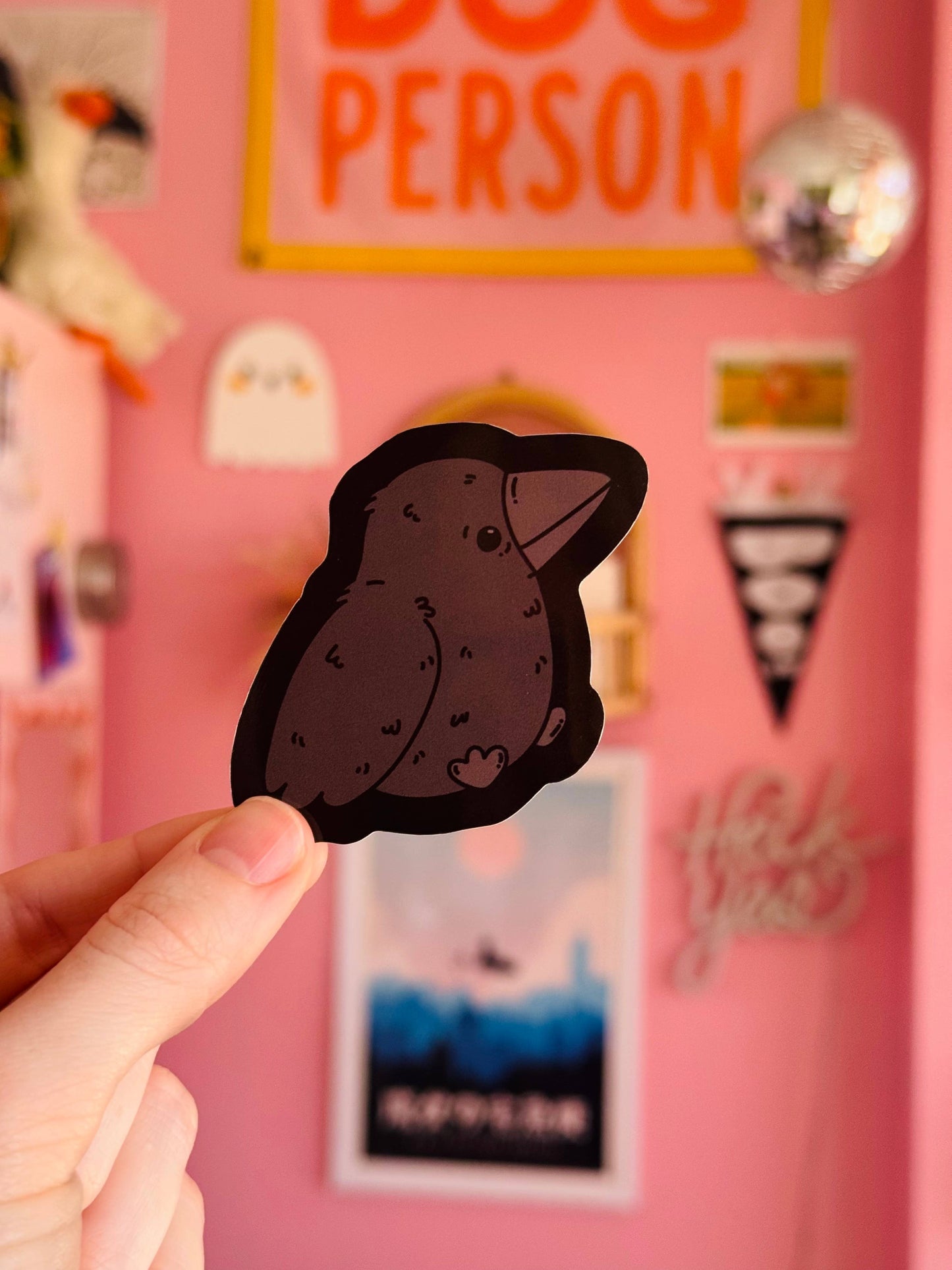 Little Crow Sticker