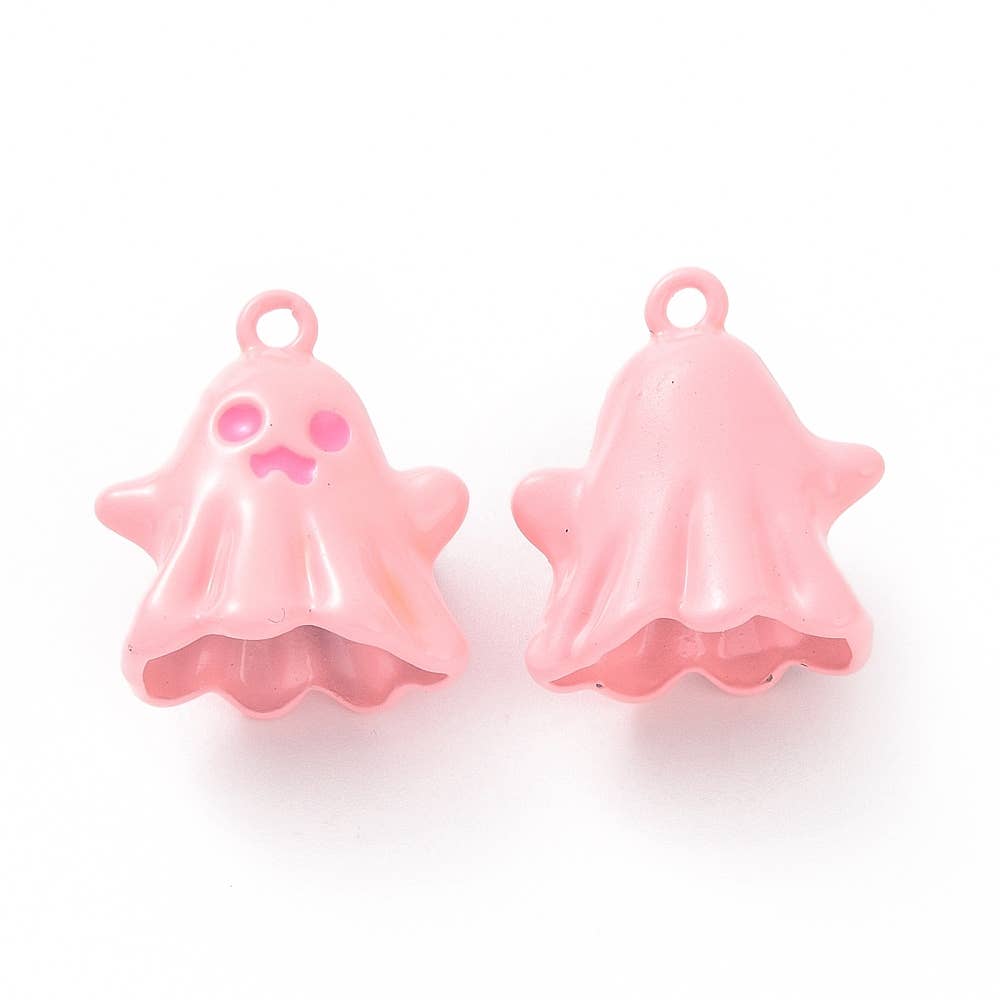 Pink Ghost Kindle Charm | USB-C Dust Plug