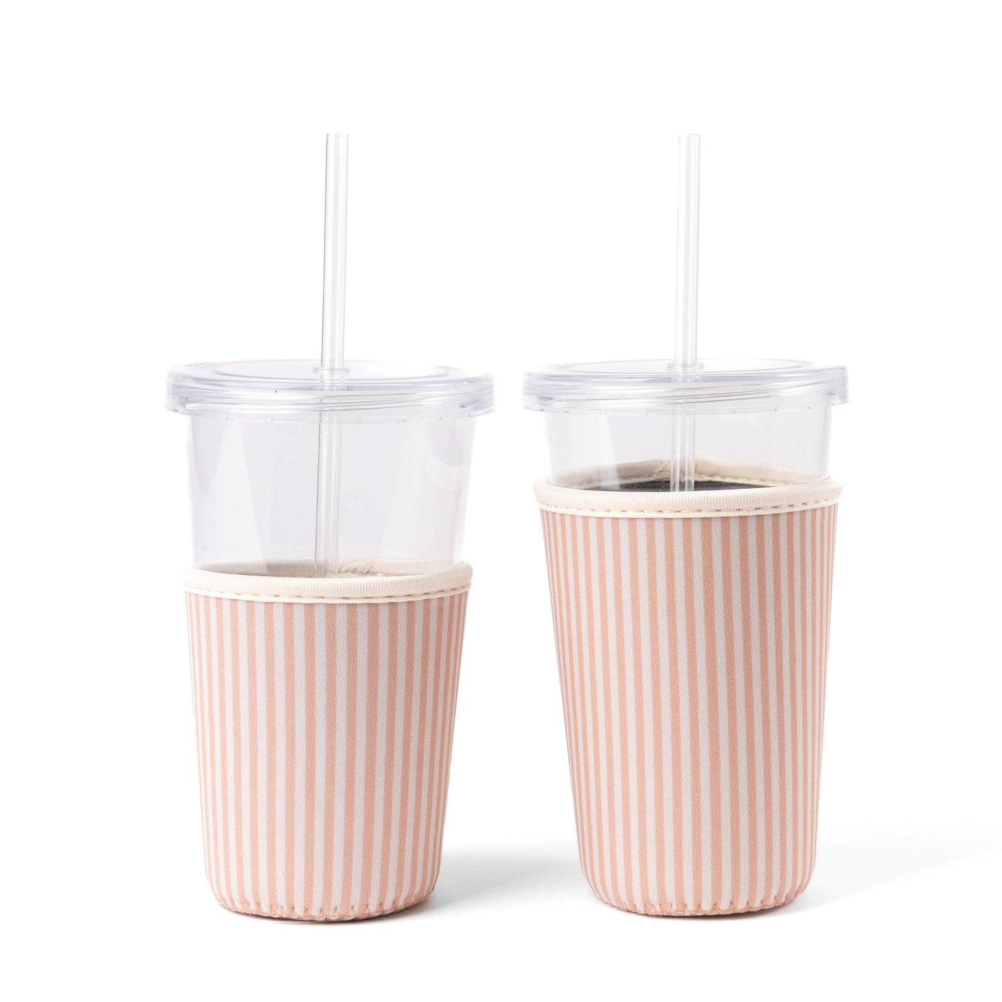 Floral Drink Sleeve | Iced Coffee Koozie | Drink Cover: Countryside Blooms / Regular