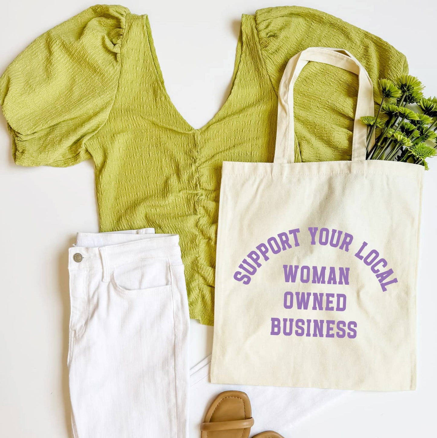 Support Your Local Woman Owned Business Tote