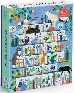 Purrfect Nook: 1000 pc puzzle